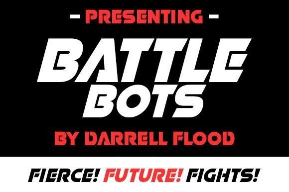 Battle Bots: A Futuristic Display Font That Elevates Your Brand
