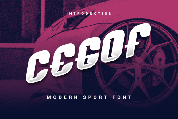 Cegof: A Bold Display Font That Elevates Your Brand