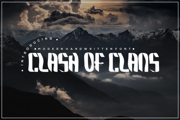 Clash of Clans: A Bold Display Font for Scroll-Stopping Campaigns