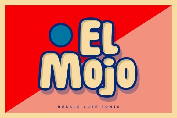 El Mojo: A Playful Display Font That Delivers Joy in Every Headline