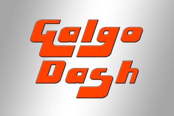 Galgo Dash: A Joyful Display Typeface for Thoughtful Design