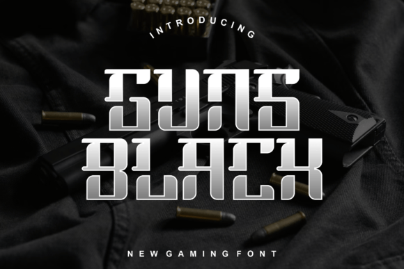 Guns Black: A Display Font That Anchors Your Editorial Voice