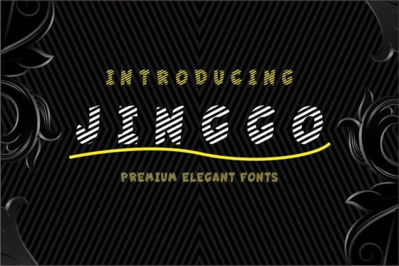 Jinggo Display Font for Handmade Creators