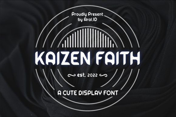 Kaizen Faith: A Retro Display Font That Feels Like Pure Creative Joy