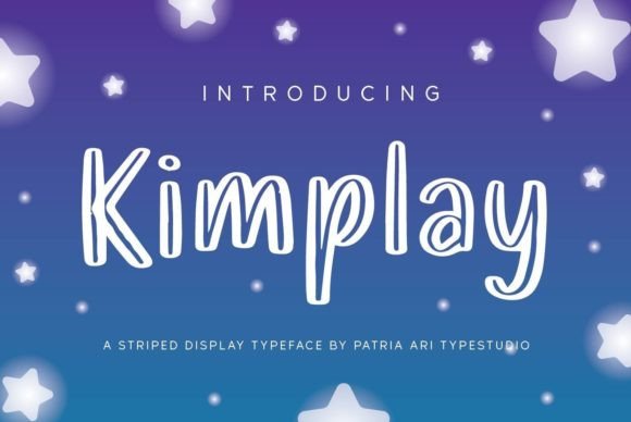 Kimplay: A Delicate Display Font for Elegant Web Headlines