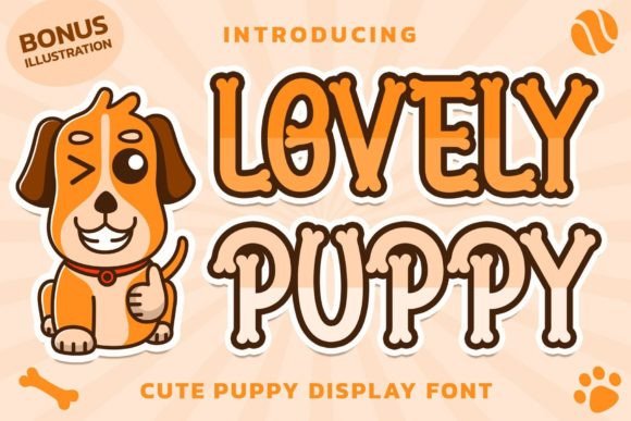 Lovely Puppy: A Display Font That Makes Your Brand Feel Like Home