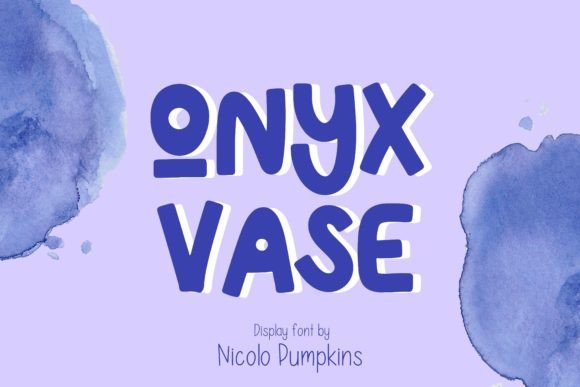 Onyx Vase: A Friendly, Modern Display Font for Digital Brands