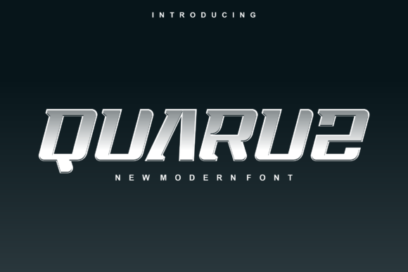 Quaruz: A Bold Display Font That Commands Attention Online