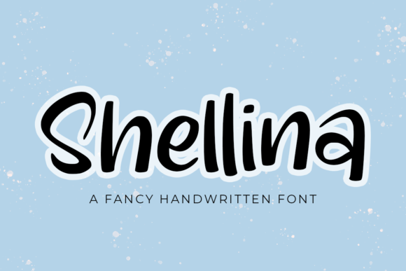 Shellina: A Friendly Handwritten Display Font for Digital Brands