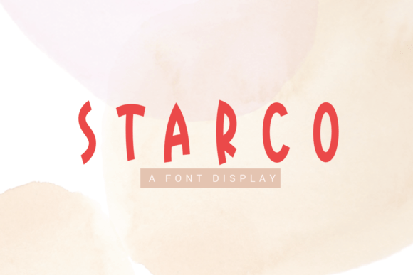 Starco: A Sweet, Scroll-Stopping Display Font for Marketers