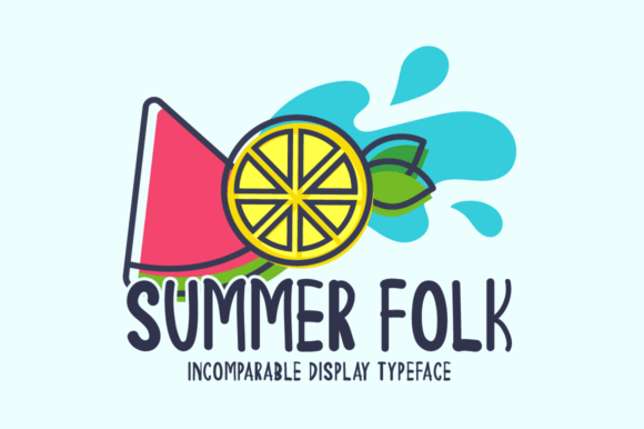 Summer Folk: A Display Font That Feels Like Sunlight on Paper