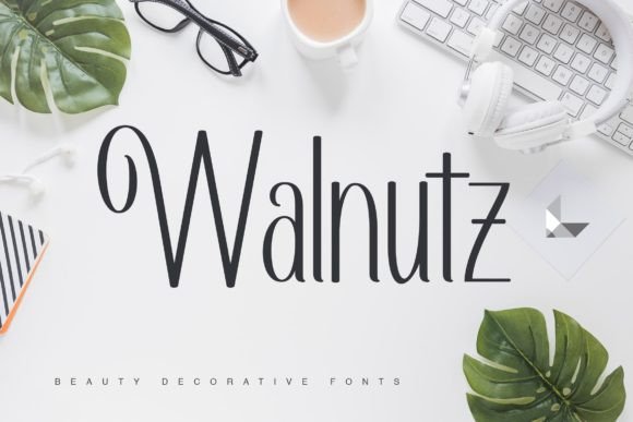 Walnutz: A Display Font That Elevates Elegant Campaigns