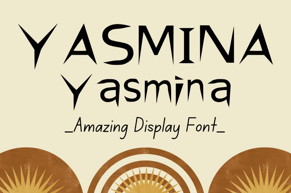 Yasmina: A Display Font That Earns Its Space